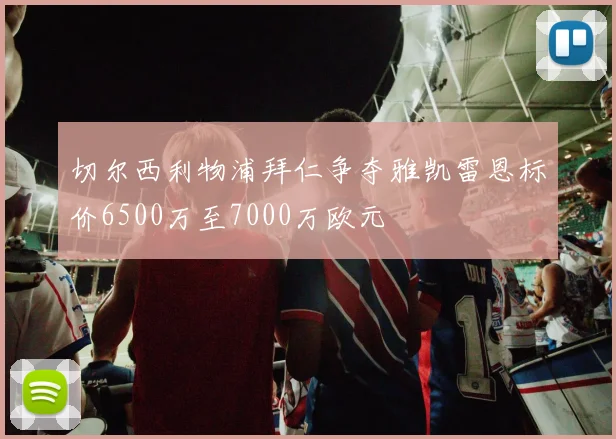 切尔西利物浦拜仁争夺雅凯雷恩标价6500万至7000万欧元